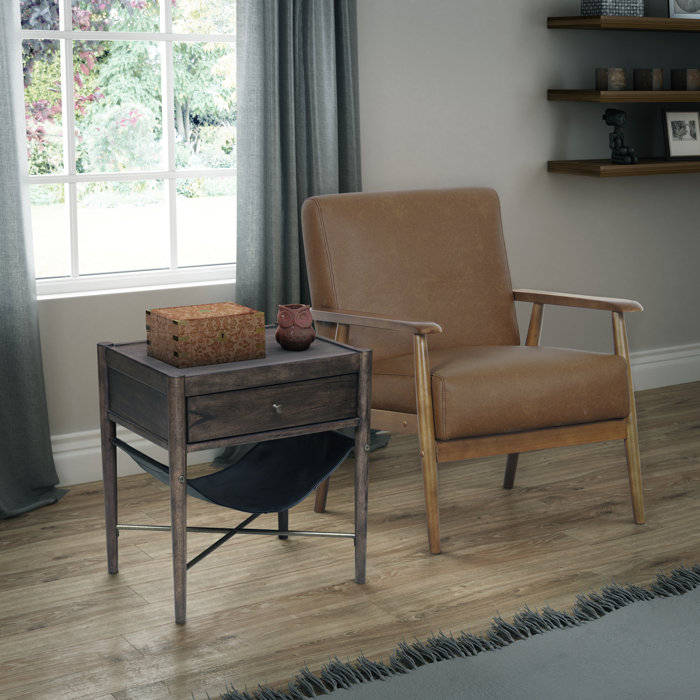 Oliver Jarin Upholstered Armchair & Reviews Wayfair